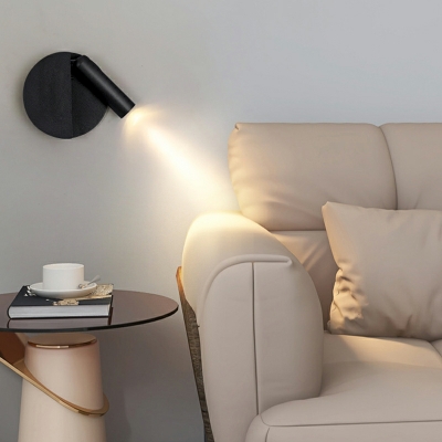 Contemporary Metal Wall Lamp 1 Light Reading Spotlight Wall Light for Bedroom