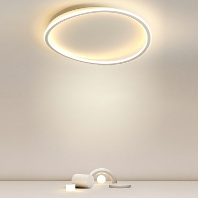 Flushmount Modern Style Acrylic Flush Mount Led Lights for Living Room