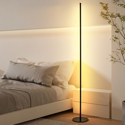 Minimalist Style Linear Floor Lamp Metal Floor Lamp