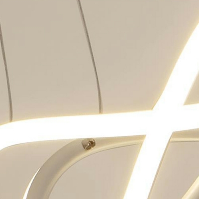 Modern Farmhouse Pendant Lighting LED Metal Chandelier Lighting Fixture