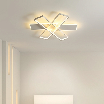Modern Minimalist Ceiling Light  Nordic Style Wrought Iron  Flushmount Light