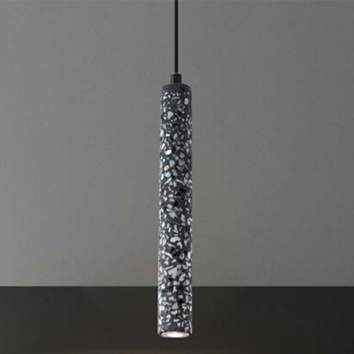 Nordic Industrial Style Pendant Light Creative Dining Table Long Hanging Lamp