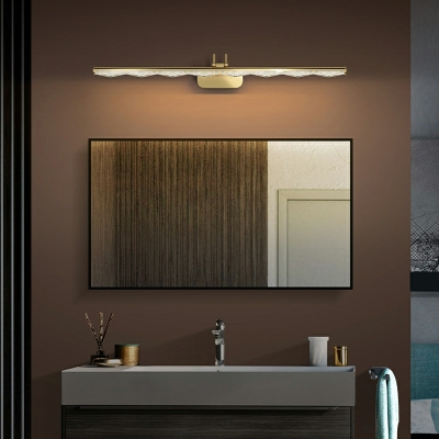 Wall Vanity Sconce Modern Style Acrylic Vanity Lighting for Bathroom