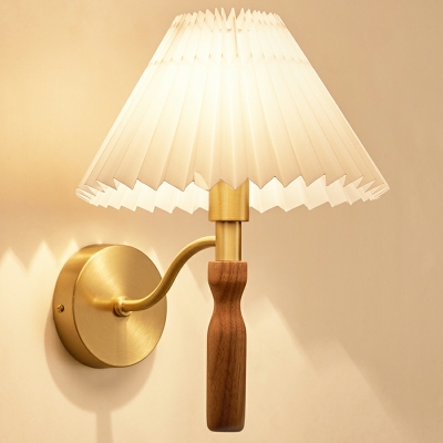 Contemporary  wooden Wall Lamp 1 Light  Wall Light for Bedroom