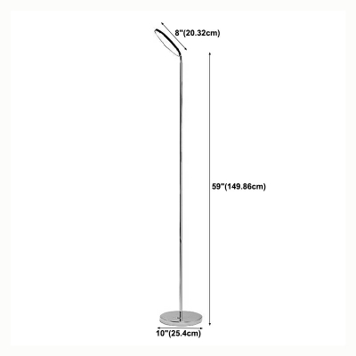 LED Contemporary Floor Lamp Simple Nordic Floor Lamp  for Living Room and Bedroom