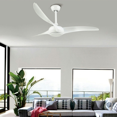 LED Modern Ceiling Fans Metal Minimalism Ceiling Lights for Living Room