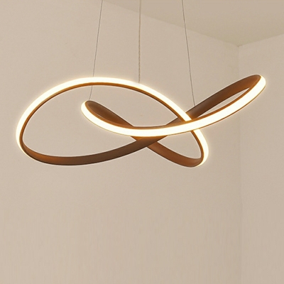Pendant Light Modern Style Acrylic Suspended Lighting Fixture for Living Room