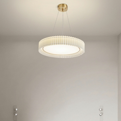 LED Traditional Chandelier Lighting Fixtures American Style Suspension Light for Dinning Room