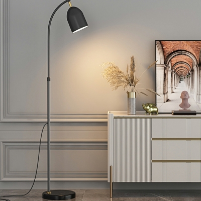 Macaron Metal Floor Lights Nordic Style Contemporary Floor Lamps for Living Room
