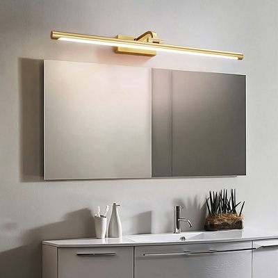 Modern LED Vanity Light Metal Bathroom Bedroom Wall Mounted Mirror Front