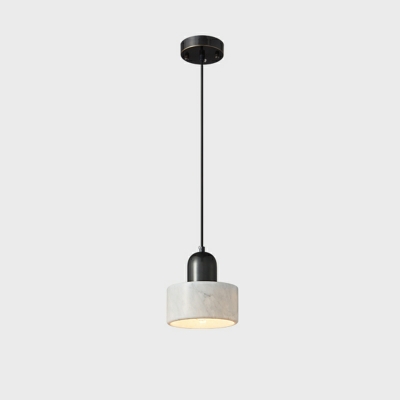 Nordic Minimalist Marble Pendant Light Modern Creative Copper Bedroom Hanging Lamp