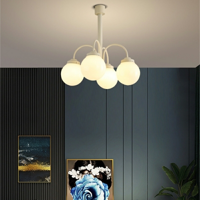 Industrial Globe Chandelier Lighting Fixtures Vintage Hanging Ceiling Light for Dinning Room