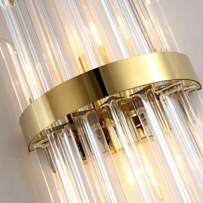 Post-Modern Light Luxury Wall Lamp Crystal Wall Sconce for Bedroom Bedside