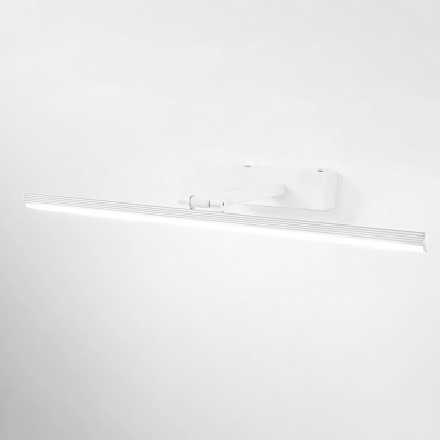 1-Light Sconce Light Fixtures Minimalistic Style Linear Shape Metal Wall Mount Lighting