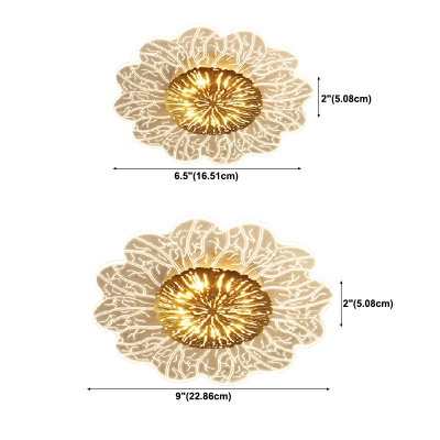 Flower Shape Flushmount Ceiling Lamp 2