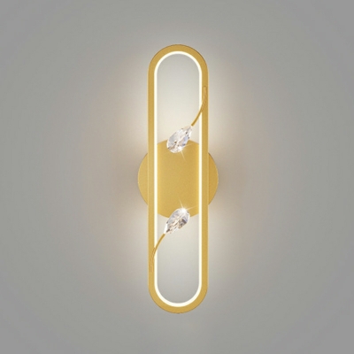 Minimalist Wall Sconce Geometric Shape LED Wall Mounted Light Fixture