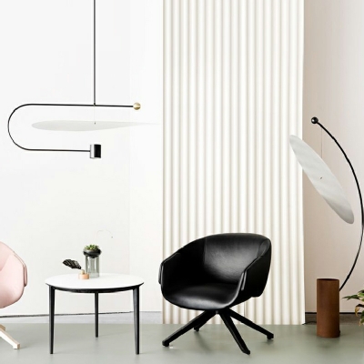 Modern Metal Hanging Ceiling Lights Nordic Style Minimalism Hanging Lamp for Living Room