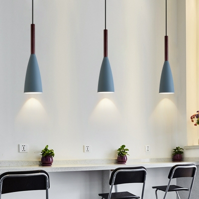 Macaron Hanging Ceiling Light Modern Minimalism Pendant Light Fixtures for Living Room