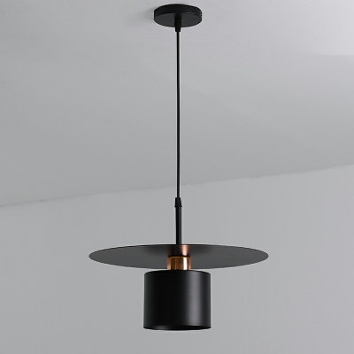 Metal Pendant Lighting Postmodern Style 1 Light Hanging Lamp