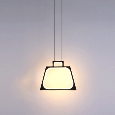 Minimalism Linear Suspension Pendant LED Nordic Style Pendant Ceiling Lights for Bedroom