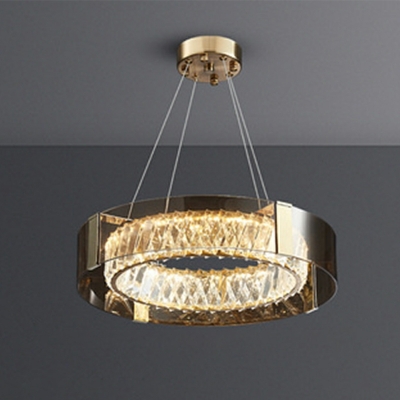 Modern Gold Chandelier Lamp Crystal Chandelier Light for Living Room