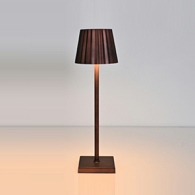 Modern Metal Table Lamp 1 Light Cone Shade Table Lamp for Bedroom