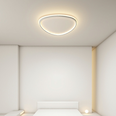 Modern Minimalist Ceiling Light LED Geometric Slim Ceiling Light for Bedroom