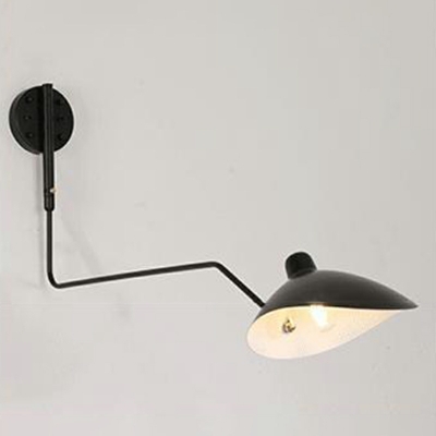Industrial Style Rocker Arm long Arm Wall Sconce Iron Duck Mouth Wall Lamp