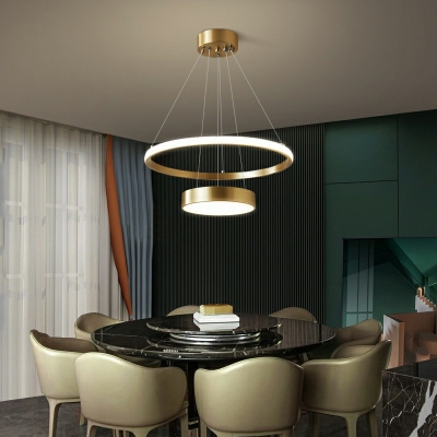 LED Pendant Light Fixture Metal Living Room Bedroom Bar Dining Room Chandelier Lighting Fixtures