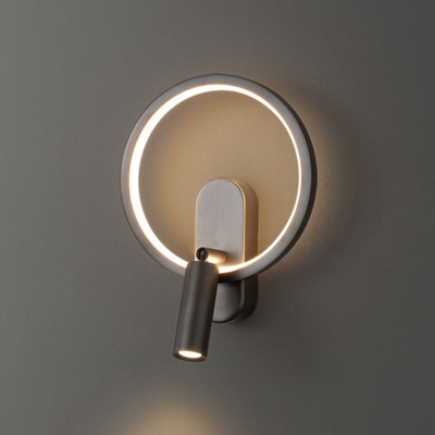 Adjustable Modern Sconce Light Fixtures Minimalism Flush Mount Wall Sconce for Living Room