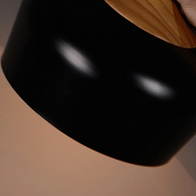 Contemporary Drum Pendant Light Fixture Metal Suspension Pendant Lighting