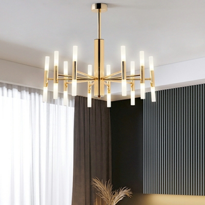 Hanging Light Kit Modern Style Metal Suspension Pendant Light for Living Room