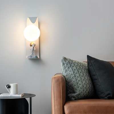 Minimalist Light Fixture Single Bulb LED Wall Sconces Lighting Fixture