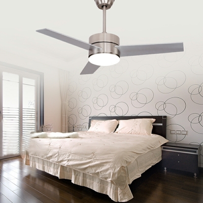 1-Light Hanging Lamp Kit Contemporary Style Fan Shape Metal Pendant Ceiling Lights