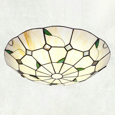 Mid-Century Design Geometric Flush Mount Ceiling Light Glass Ceiling Pendant Light