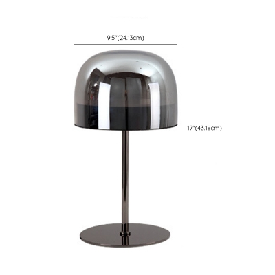 Modern Bedside Table Lamps Glass Nightstand Lamps for Bedroom