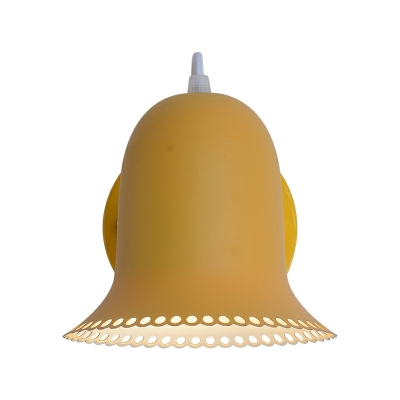 Bell Shape Wall Mounted Light Fixture Single Bulb Wall Sconce Lighting