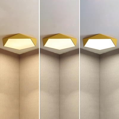 Led Flush Mount Modern Style Acrylic Flush Mount Ceiling Light for Living Room