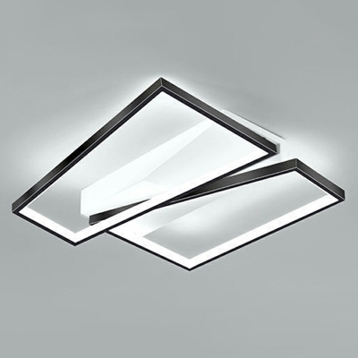 Modern Flush Mount Ceiling Light Metal LED Flush Mount Ceiling Light Fixture
