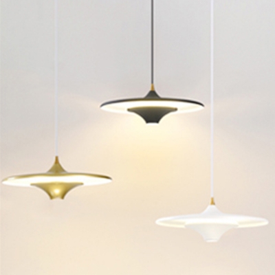 Contemporary Natural Light Geometric Pendant Ceiling Lights Metallic Down Lighting Pendant