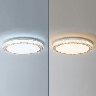 Crystal Flush Mount Ceiling Light Fixtures Modern LED Ceiling Light Fixtures for Living Room