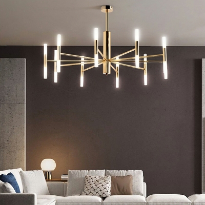 Hanging Light Kit Modern Style Metal Suspension Pendant Light for Living Room