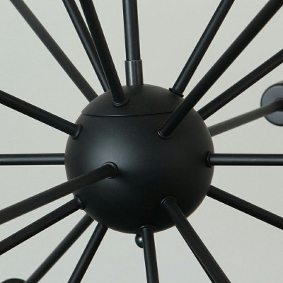 Contemporary Sputnik Chandelier Light Fixtures Metal Ceiling Chandelier