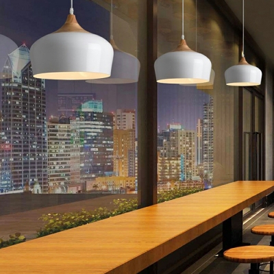 Hanging Lighting Modern Style Metal Suspension Pendant Light for Living Room