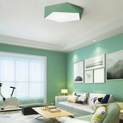 Led Flush Mount Modern Style Acrylic Flush Mount Ceiling Light for Living Room