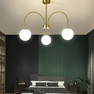 Gold Vintage Chandelier Lighting Fixtures Industrial Suspension Light for Living Room