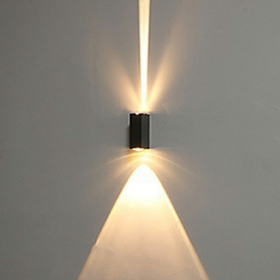 Up & Down Lighting Sconce Light Fixtures Black LED Wall Sconces Lighting Fixtures