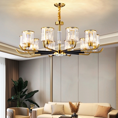Crystal Chandelier Pendant Light Modern Elegant Chandelier Lighting Fixtures for Living Room