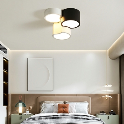 Flush Mount Ceiling Light Modern Style Acrylic Flush Light Fixtures for Living Room