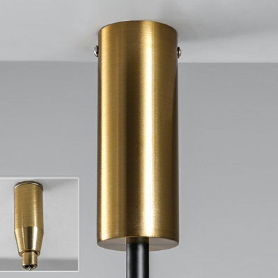 3-Light Hanging Lamp Kit Minimalism Style Cone Shape Glass Suspension Pendant